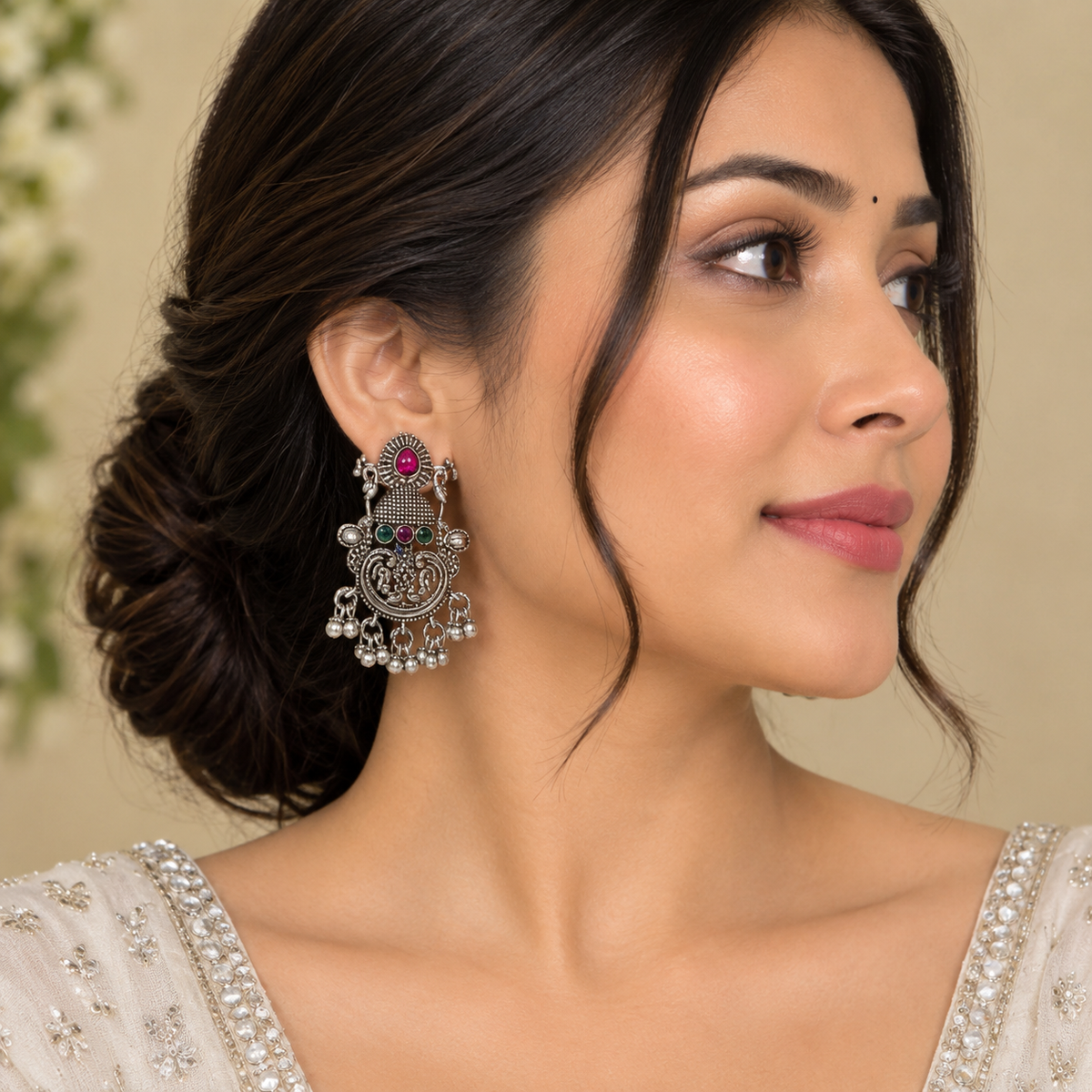 Oxidized Earrings