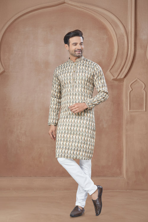 Printed Kurta Set