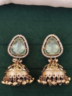 Antique Gold Jhumkas