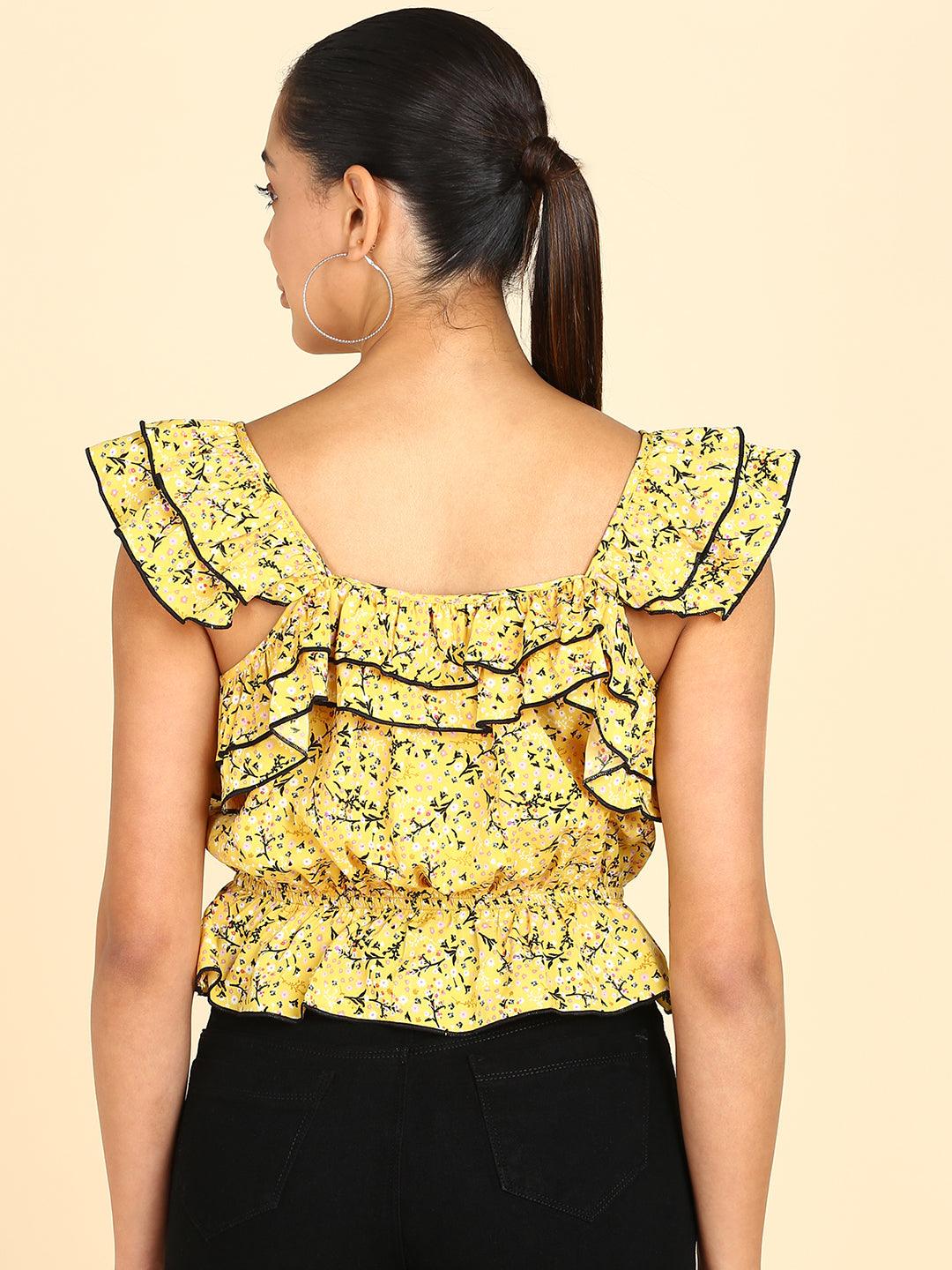 The Amalfi Ruffle Top