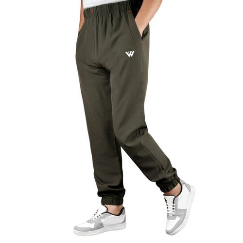Men's Dark Green Track Pants