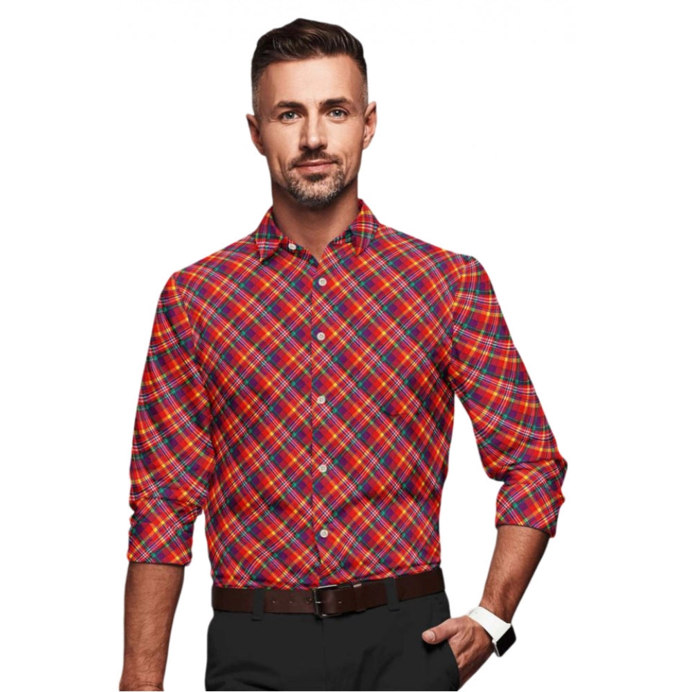 Red Tartan Plaid Shirt