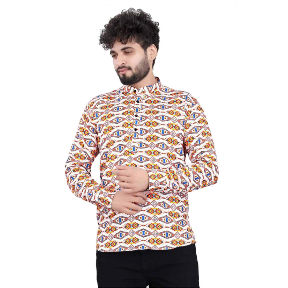 Cotton Blended Shortkurta (Multicolor)