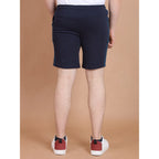 Men's Navy Striped Casual Shorts