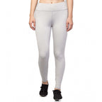 Light Grey Ankle Length High-Rise Tights