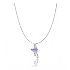 Aurora Wing Butterfly Pendant Chain