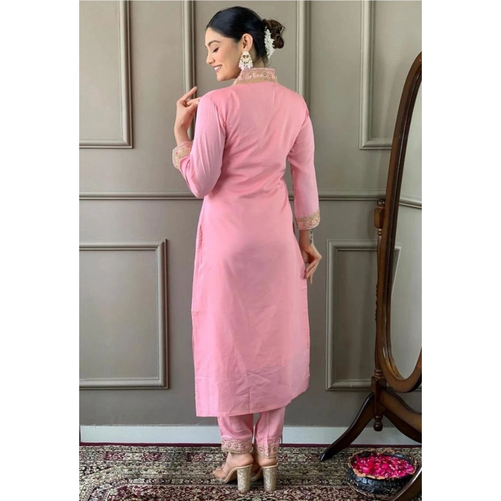 Pink Festive Salwar Kameez