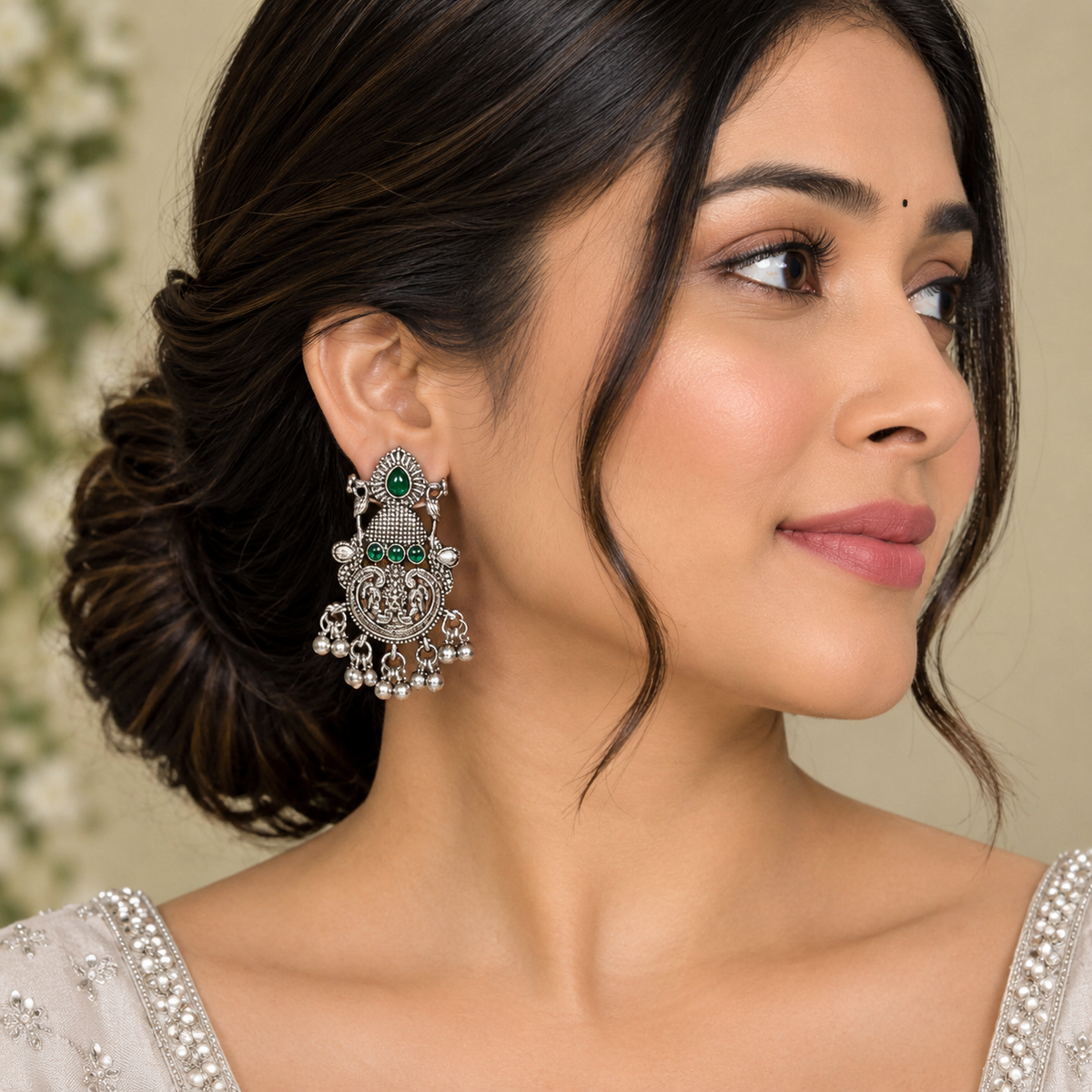 Oxidized Earrings