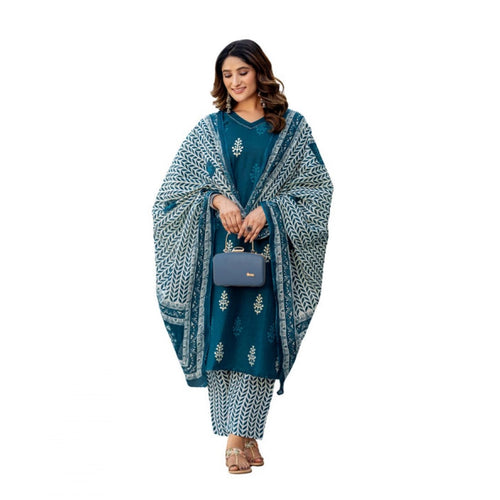 Block Print Kurta Set