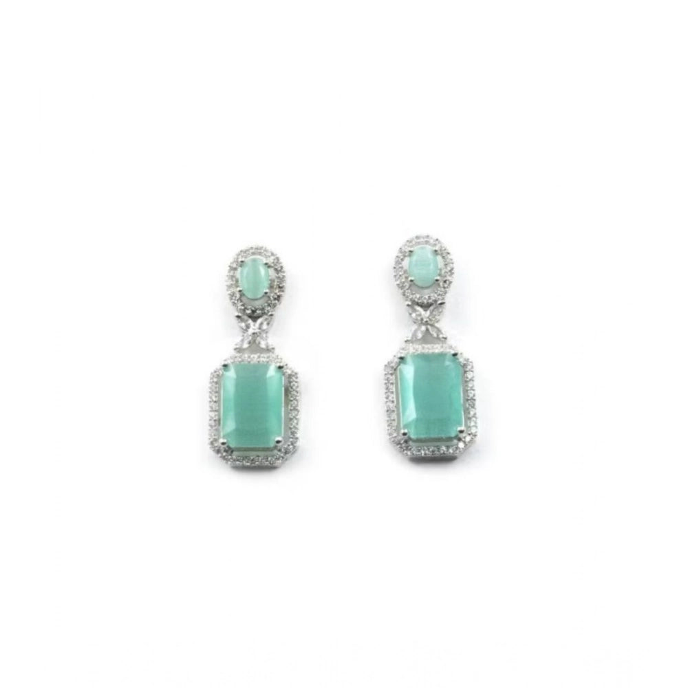 Aqua Drop Earrings