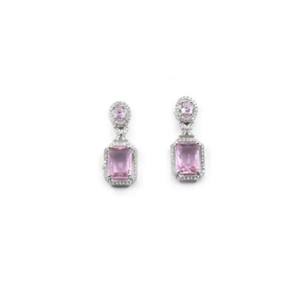 Blush Pink Drop Earrings