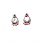 The Classic Red Chandbali