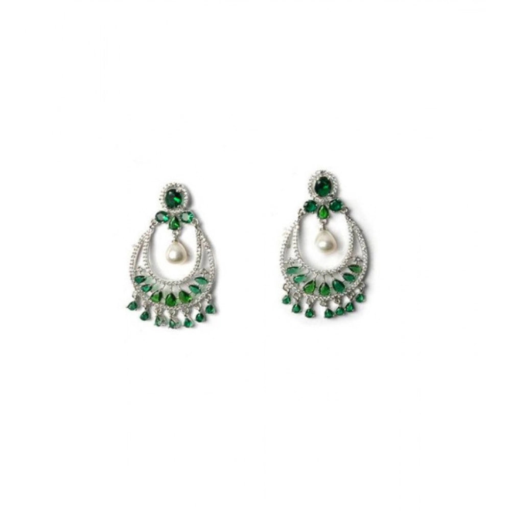 The Classic Green Chandbali