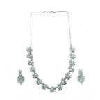 Mint Mist Blossom Necklace Set