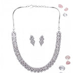 Crystal Cascade Choker Set