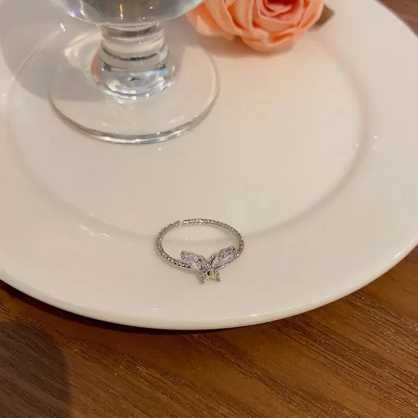 Graceful Butterfly Ring