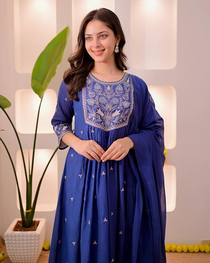 Sapphire Noor Anarkali Set