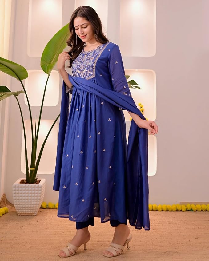 Sapphire Noor Anarkali Set
