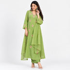 Green Grace Kurti Set