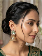 Antique Gold Jhumkas