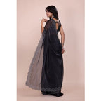 Black Embellished Saree
