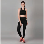 Black Ankle length High Waisted Tights