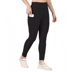 Black Ankle length High Waisted Tights