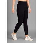 Black Ankle length High Waisted Tights