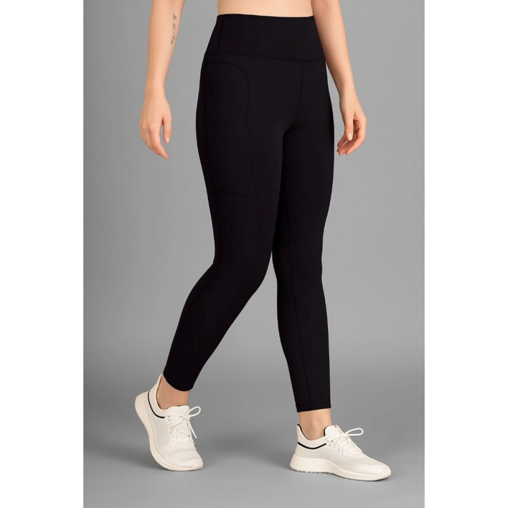 Black Ankle length High Waisted Tights