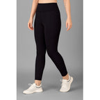 Black Ankle length High Waisted Tights