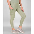 Sea Green Ankle length High Waisted Tights