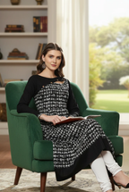 Black Cotton Kurti