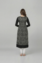 Black Cotton Kurti