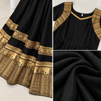 Black Traditional Ethnic Dress