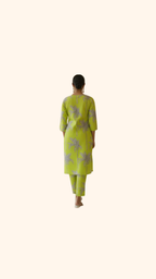 Green Botanical Print Co-Ords