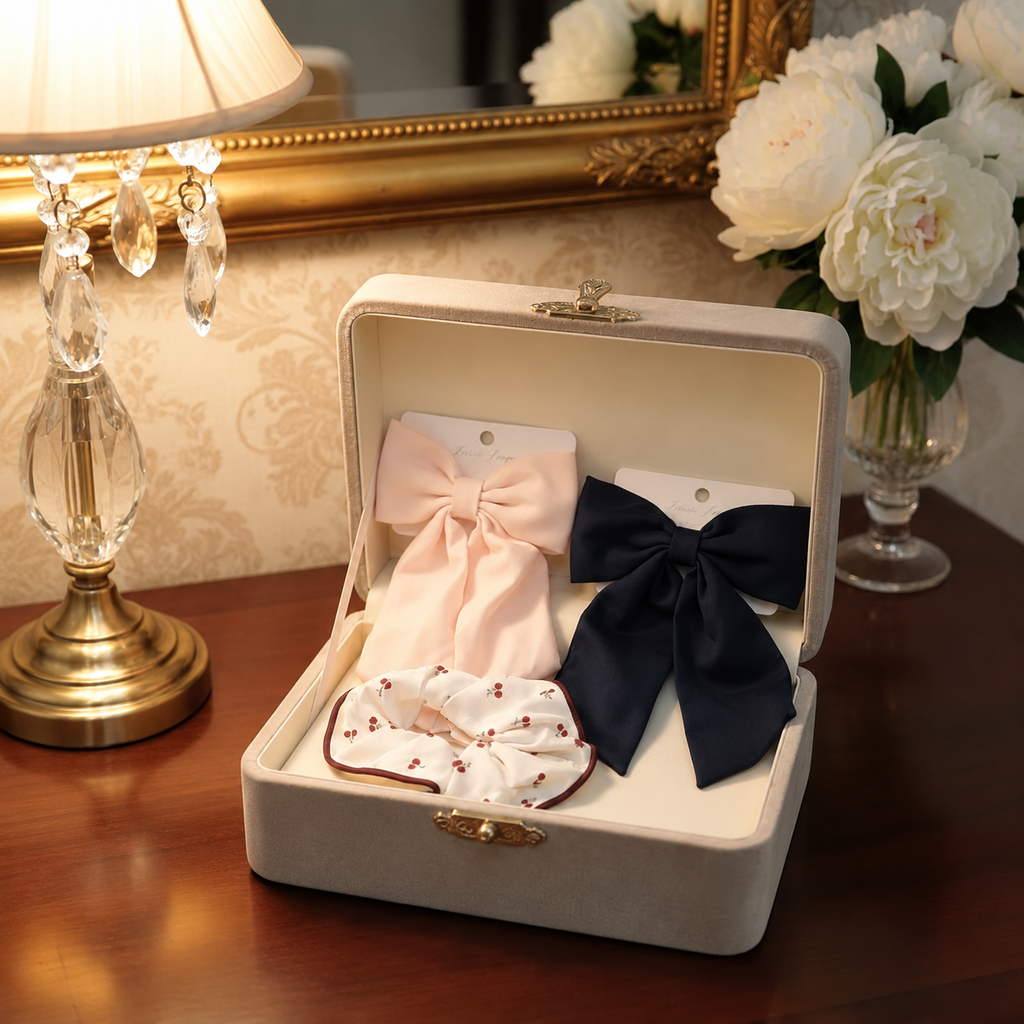 Chic Ribbon & Scrunchie Duo