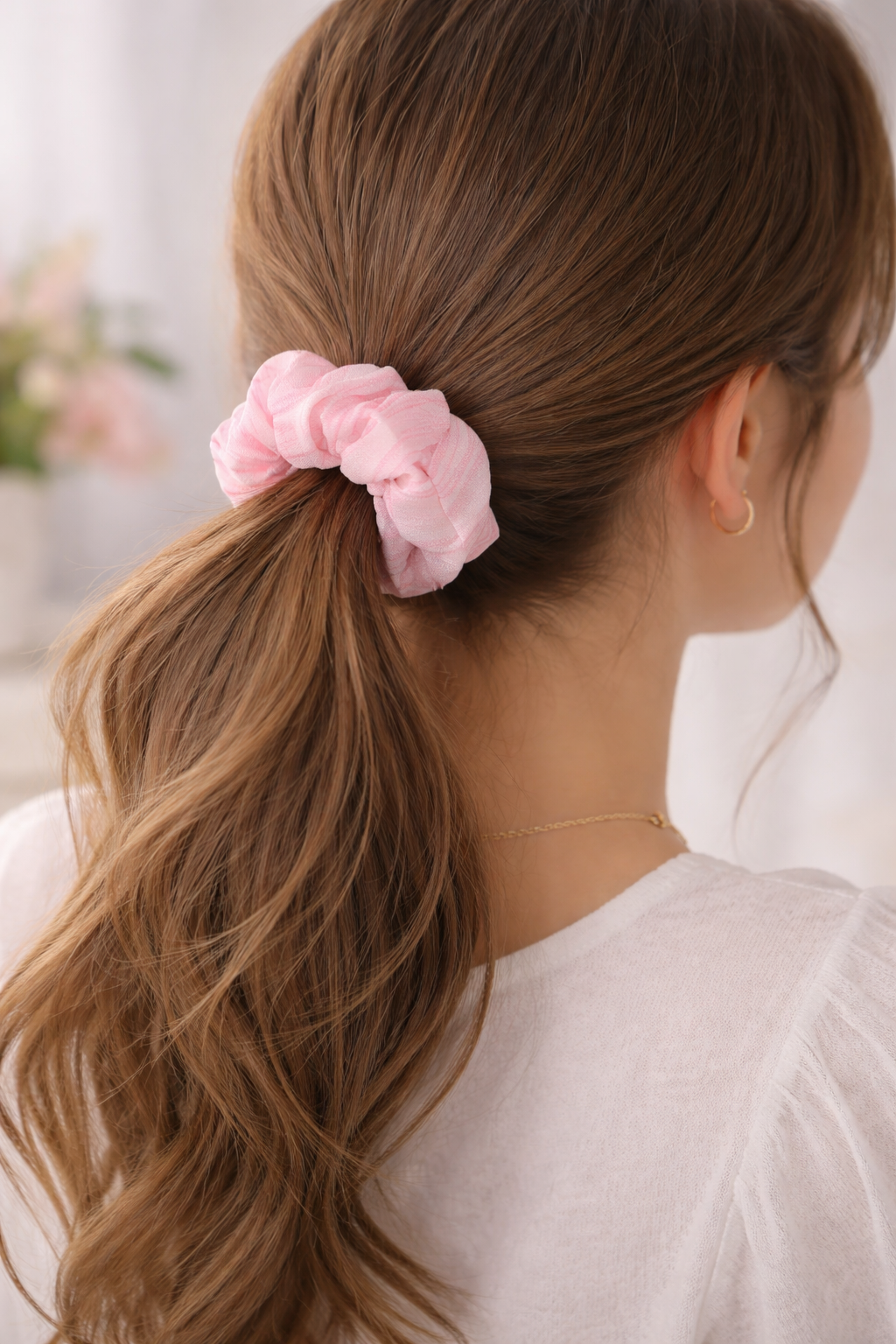 Textured Hair Scrunchies