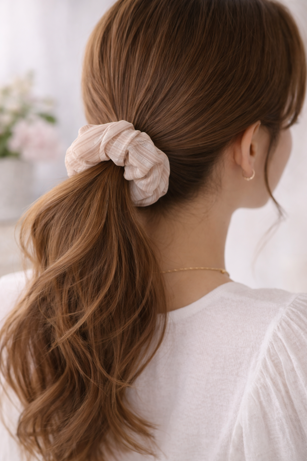 Textured Hair Scrunchies