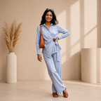 Striped Wrap Co-ord Set
