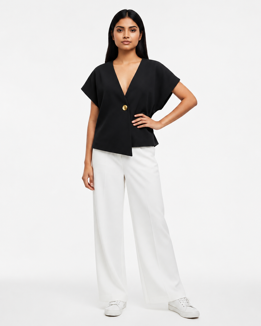 Asymmetric Black Top