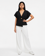 Asymmetric Black Top