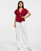 Asymmetric Red Top