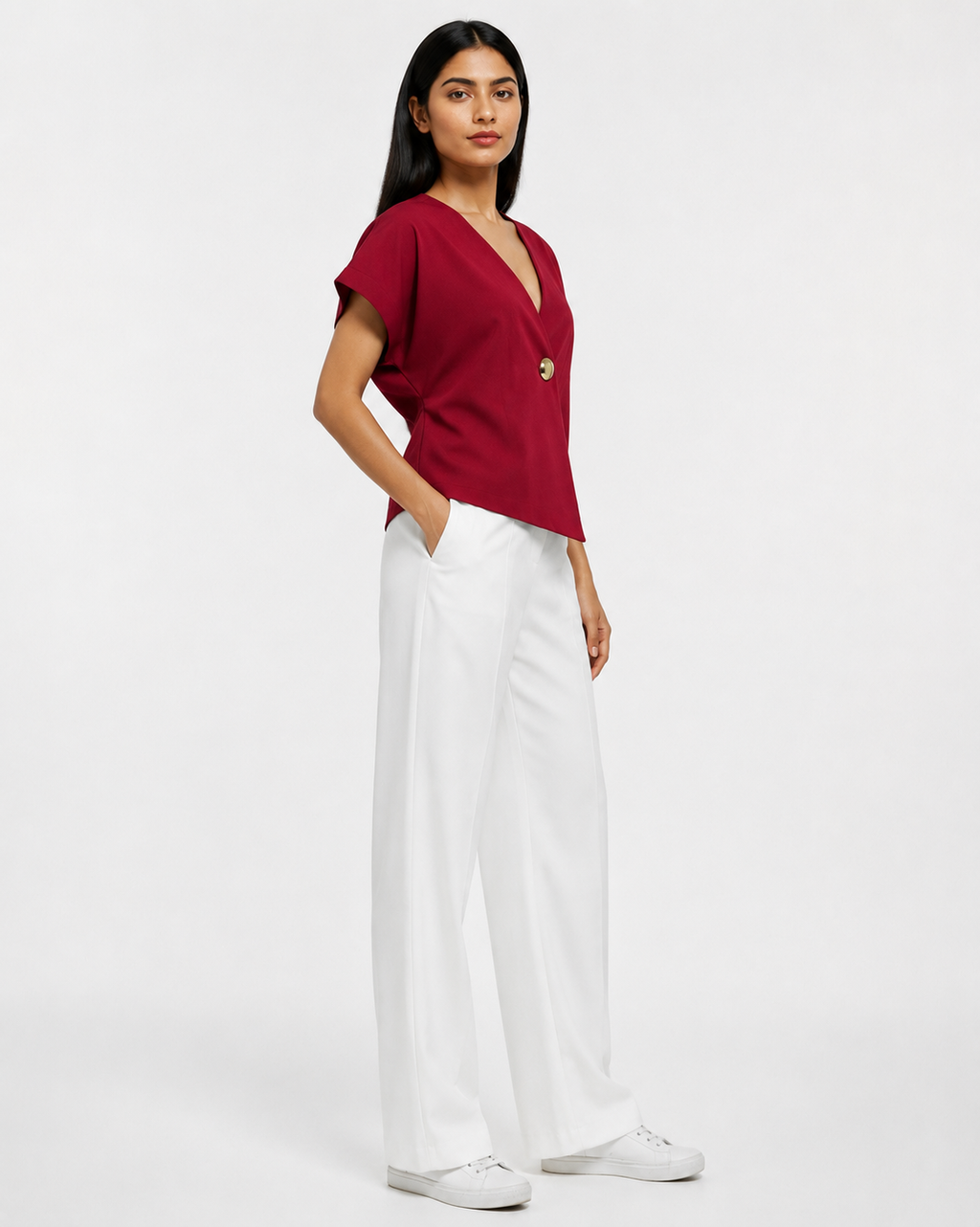 Asymmetric Red Top
