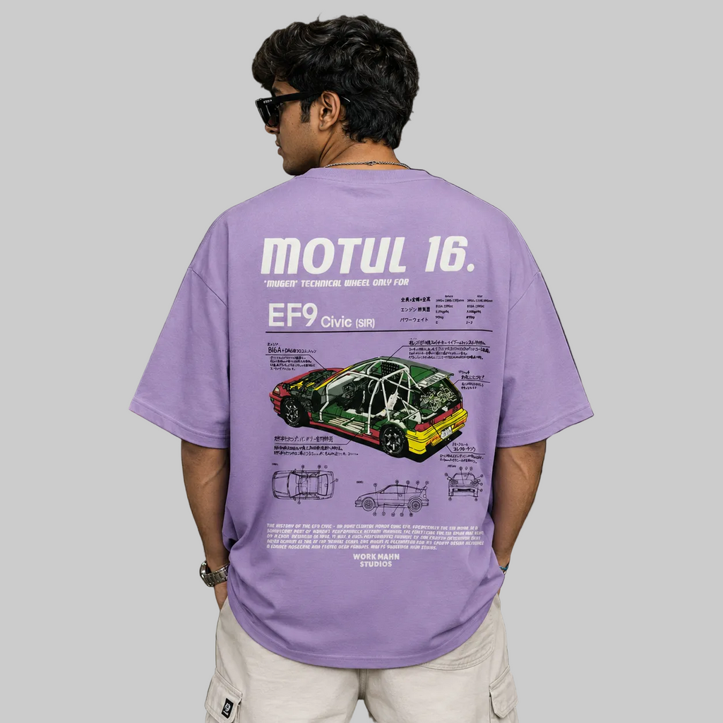 Motul 16 Oversized Graphic Tee