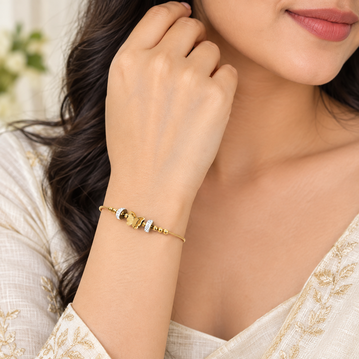 Butterfly Charm Bracelet