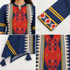 Indigo Ikat Muse Co-Ord Set