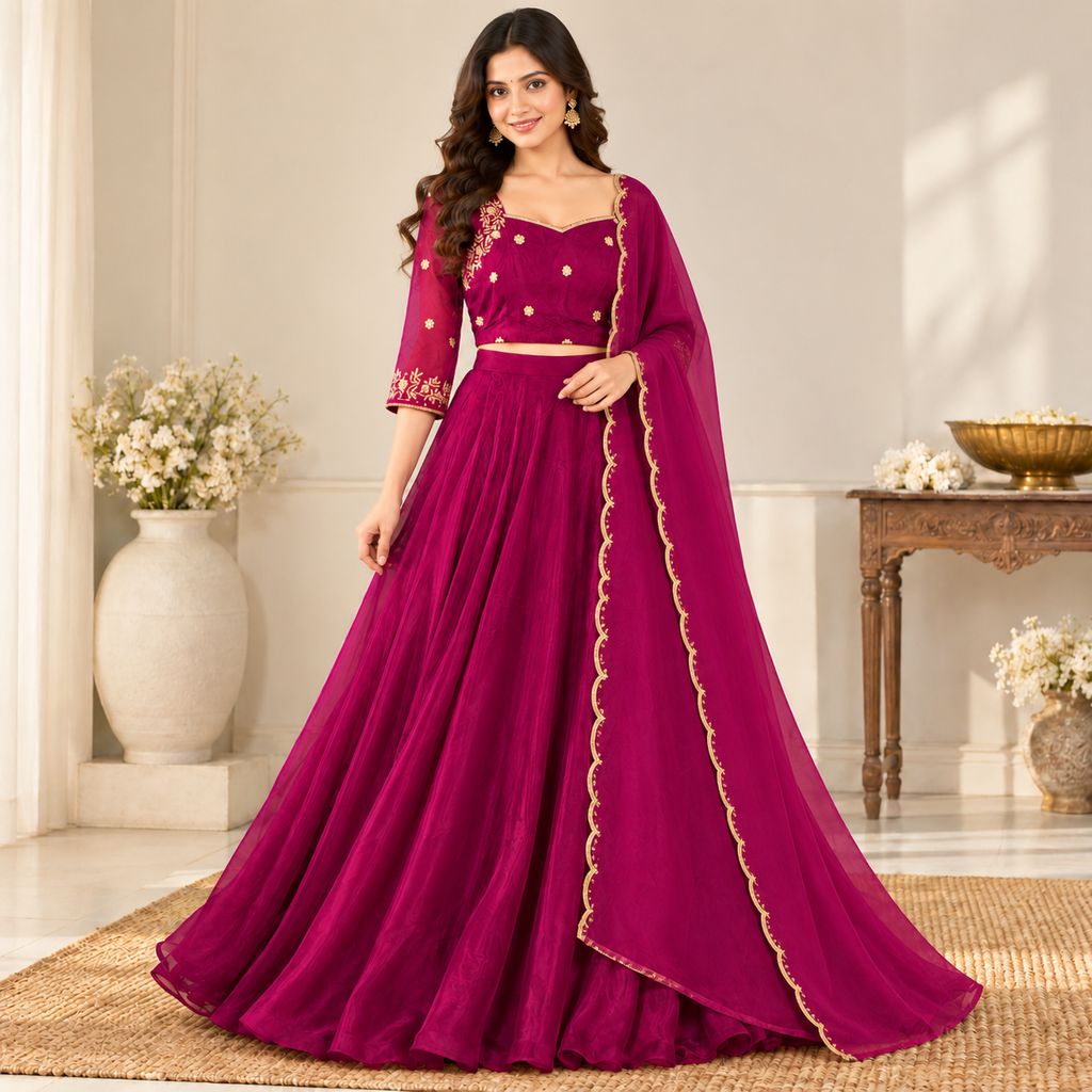 Designer Lehenga Choli Set