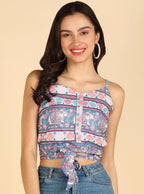 Ethnic Crop Top