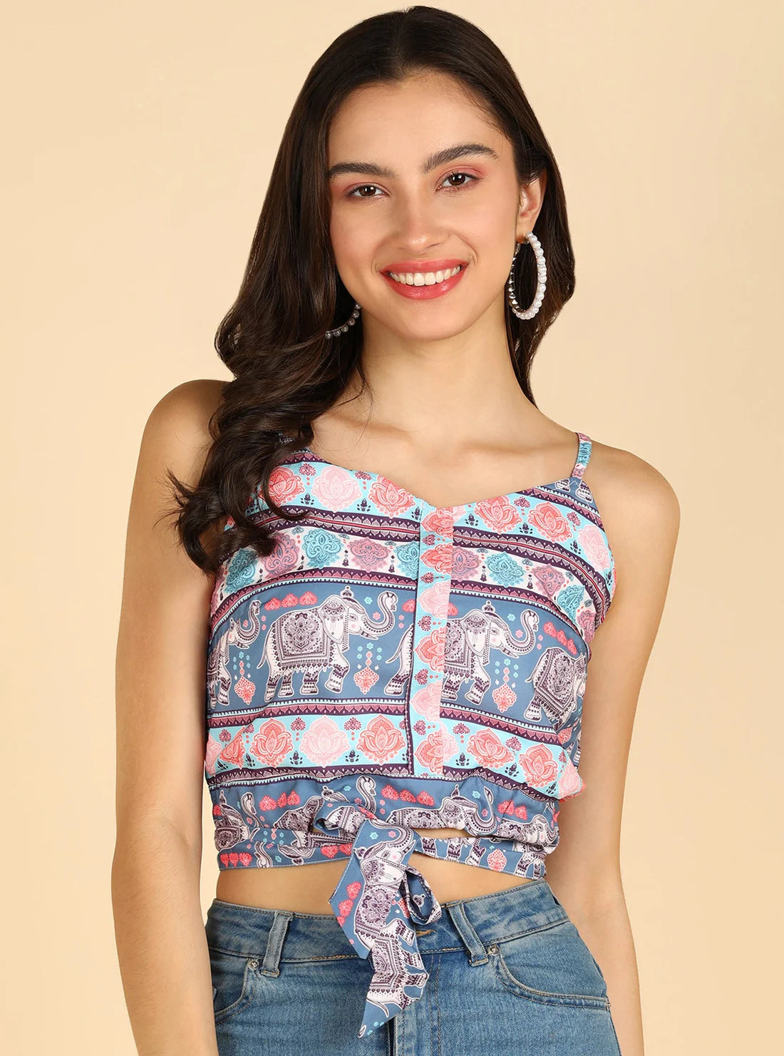 Ethnic Crop Top