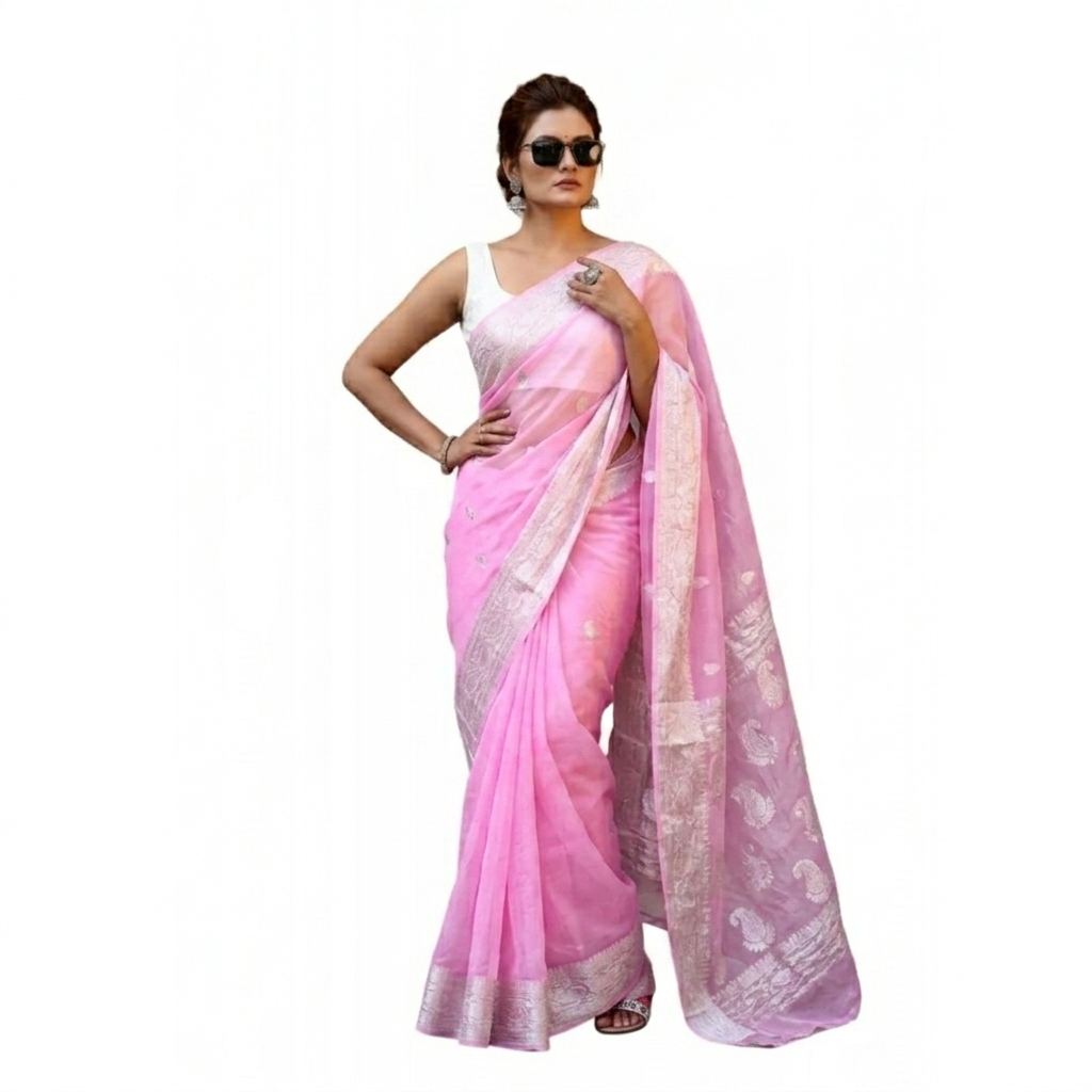 Pastel Pink Ethnic Wear